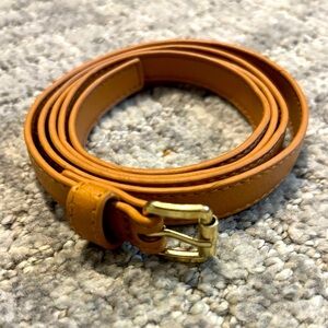 Michael Kors Leather Trouser Belt | Size 6